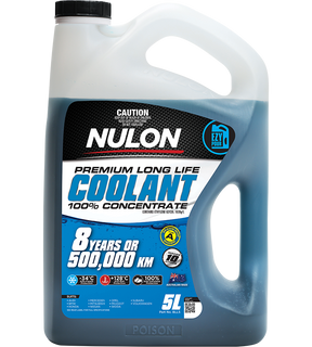 Blue Premium Long Life Coolant 100% Concentrate - Nulon 5L