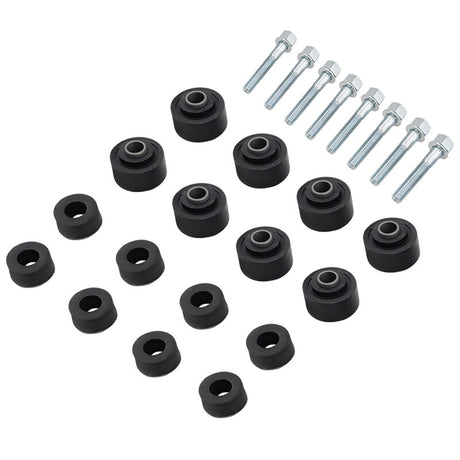 Body Mount Rubber Cushion Bolts Kit Fit For Holden Statesman HJ HQ HX HZ WB Sedan Wagan Coupe 1971-1984 BMB-HLN002 - Machter