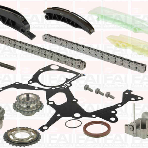 Timing Chain Kit BMW N57D30 M57ND30 M57D30TU BMWTK06 - FAI