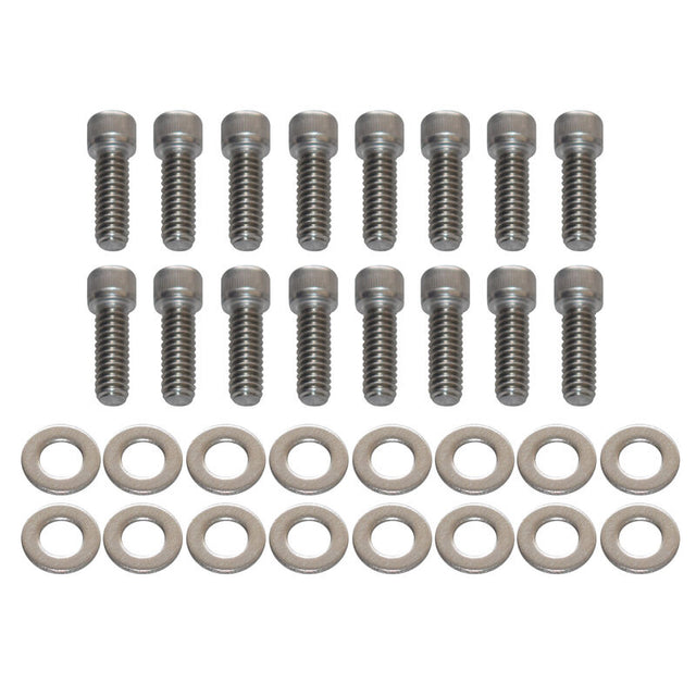 High Energy Stainless Steel Rocker Valve Cover Bolts X 16 Fit For Ford 302 351 Cleveland BOLT-FD001 - Machter