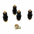 For V8 6cyl HQ HJ HX HZ Fit For Holden Torana Alloy Radiator Fitting Kit Mount Bolts BOLT-HLN001 - Machter