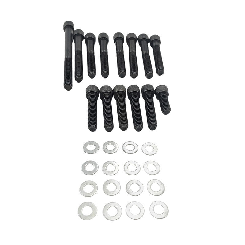14 Pcs Black Timing Cover / Water Pump Bolt Kit Fit For Holden 253 304 308 V8 HQ VN BOLT-HLN003 - Machter