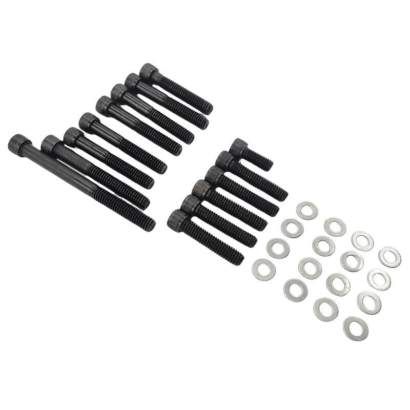 14 Pcs Black Timing Cover / Water Pump Bolt Kit Fit For Holden 253 304 308 V8 HQ VN BOLT-HLN003 - Machter