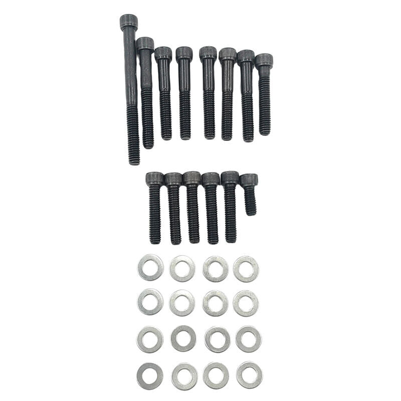 14 Pcs Black Timing Cover / Water Pump Bolt Kit Fit For Holden 253 304 308 V8 HQ VN BOLT-HLN003 - Machter