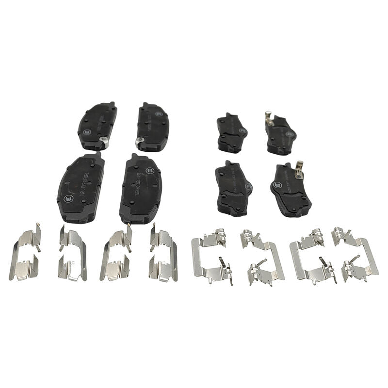 8 Pcs x Front & Rear Brake Pad With Clips Fit For Holden Calais Caprice Commodore VE Statesman WM BPAD-HLN001 - Machter