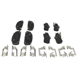 8 Pcs x Front & Rear Brake Pad With Clips Fit For Holden Calais Caprice Commodore VE Statesman WM BPAD-HLN001 - Machter