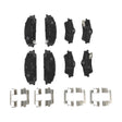 8 Pcs x Front & Rear Brake Pad With Clips Fit For Holden Calais Caprice Commodore VE Statesman WM BPAD-HLN001 - Machter