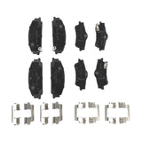 8 Pcs x Front & Rear Brake Pad With Clips Fit For Holden Calais Caprice Commodore VE Statesman WM BPAD-HLN001 - Machter