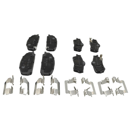 8 Pieces x Front & Rear Brake Pad With Clips Fit For Holden Calais Caprice Commodore VE Statesman WM - Machter