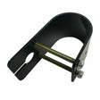 50mm Bullbar Mount Wrap Around Black Slotted Bracket Fit For Antenna UHF CB BRACKET-001 - Machter
