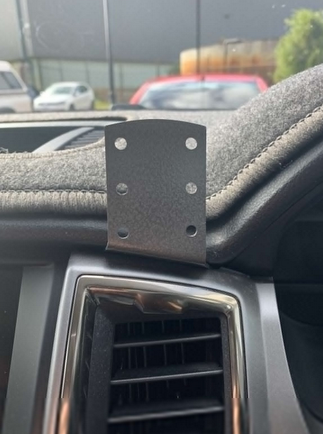 Steel Fixed Mobile Phone Bracket Fit For PX2/3 Ford Ranger & UA Everest - Machter