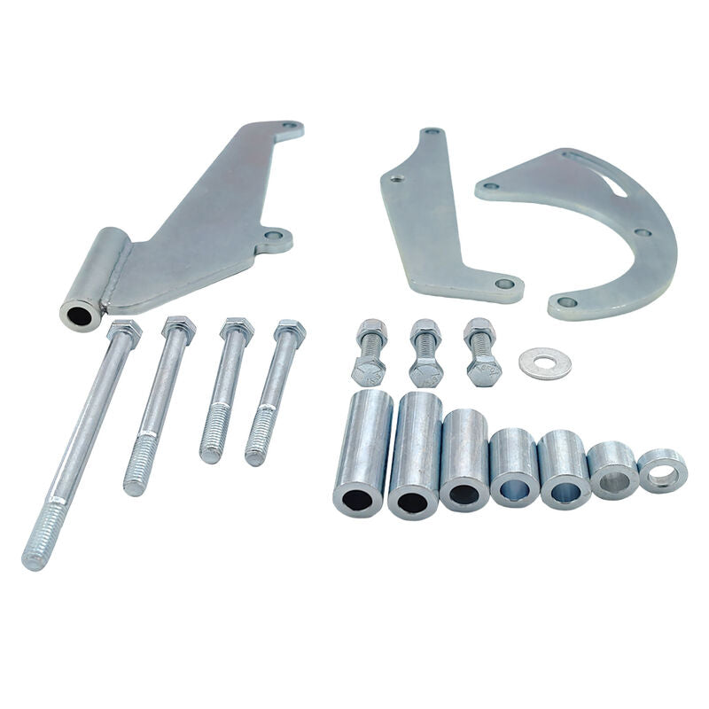 Mount Bracket Fit For Small Block Chevy AC A/C Air Con Compressor Mounting Bracket BRK-508 - Machter