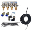 Diff Breather Kit 101 4 Point Universal Fit For Toyota Hilux Landcruiser Prado 4x4 BRKIT-TA001M - Machter