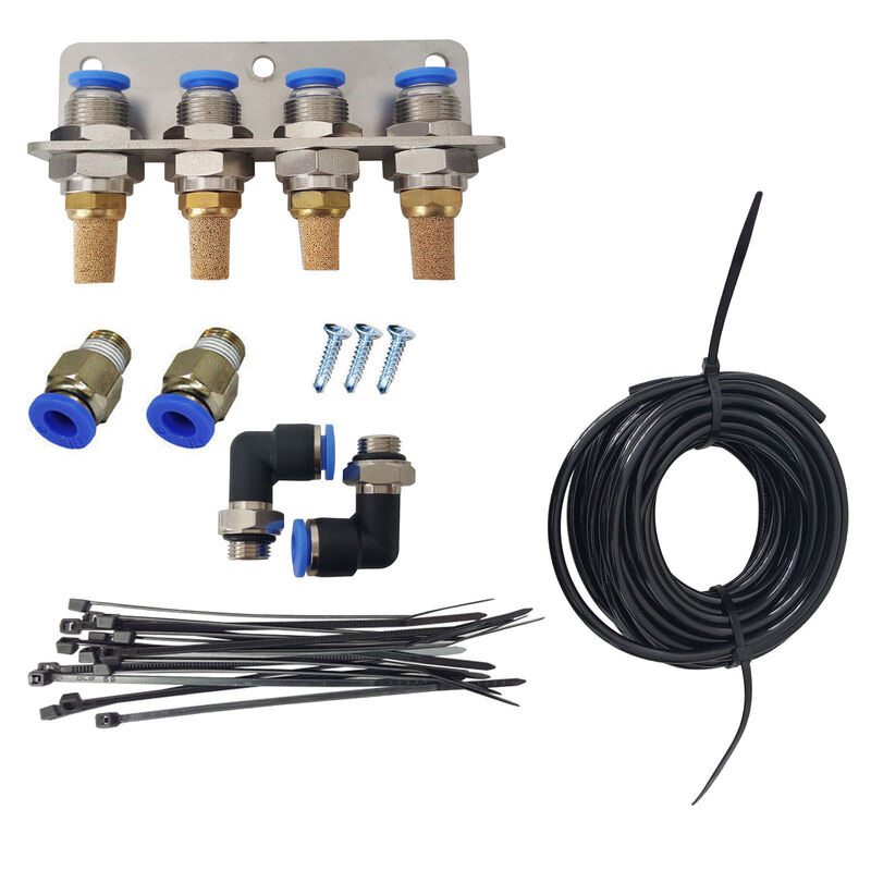 Diff Breather Kit 101 4 Point Universal Fit For Toyota Hilux Landcruiser Prado 4x4 BRKIT-TA001M - Machter