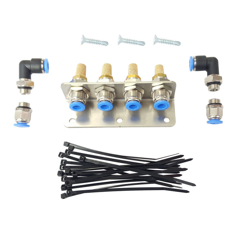 Diff Breather Kit 101 4 Point Universal Fit For Toyota Hilux Landcruiser Prado 4x4 BRKIT-TA001M - Machter