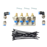 Diff Breather Kit 101 4 Point Universal Fit For Toyota Hilux Landcruiser Prado 4x4 BRKIT-TA001M - Machter