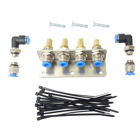Diff Breather Kit 101 4 Point Universal Fit For Toyota Hilux Landcruiser Prado 4x4 BRKIT-TA001M - Machter