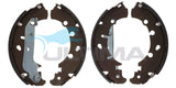 Brake Shoes Fits BS Mazda 2 DY. FORD FIESTA WP,WQ,WS,WT 203mmOD BS1901 - Ultima