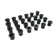 24 Pcs Front & Rear Rubber Shackle Bushes Fit For Toyota Landcruiser FJ75 HJ75 FZJ75 HZJ75 4X4 1984-1999 BUSH-TA012-24PCS - Machter