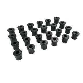 24 Pcs Front & Rear Rubber Shackle Bushes Fit For Toyota Landcruiser FJ75 HJ75 FZJ75 HZJ75 4X4 1984-1999 BUSH-TA012-24PCS - Machter