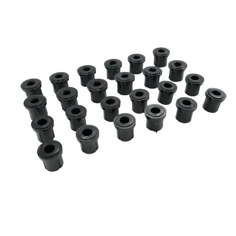 24 Pieces Front & Rear Rubber Shackle Bushes Fit For Toyota Landcruiser FJ75 HJ75 FZJ75 HZJ75 4X4 1984-1999 - Machter