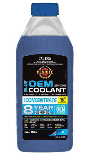 Blue OEM Coolant Concentrate - Penrite 1L