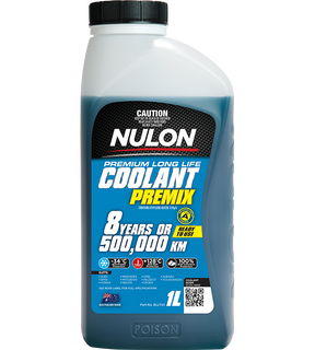 Blue Premium Long Life Coolant Premix - Nulon 1L