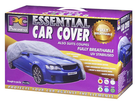 Breathable Fabric Car Cover 4.82 Long x 1.78 Wide x 1.2mtr High - PC Procovers | Universal Auto Spares