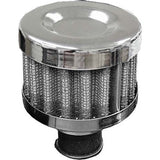 Breather Filter Chrome 12mm Performance - JetCo