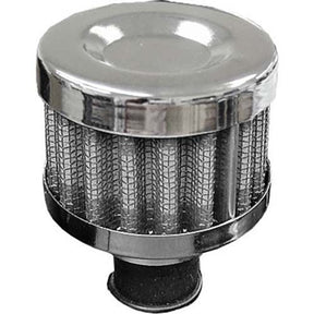 Breather Filter Chrome 12mm Performance - JetCo