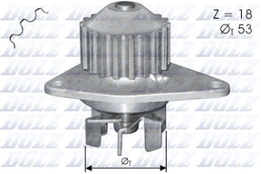 Peugeot TU3JP Water Pump C114DZ - Austral | Universal Auto Spares