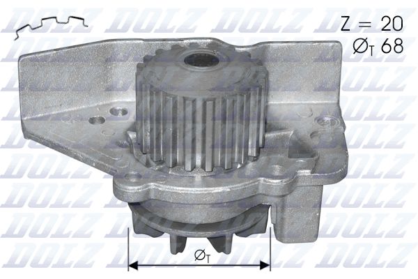 Citroen Peugeot Water Pump C118DZ - Austral | Universal Auto Spares