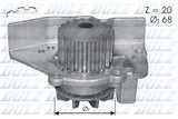 Citroen Peugeot Water Pump C118DZ - Austral | Universal Auto Spares