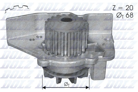 Citroen Peugeot Water Pump C118DZ - Austral | Universal Auto Spares
