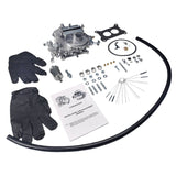 2 Barrels Carburetor 500 CFM 2BBL Manual Choke Fit For Holley FR-4412S - Machter