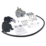 2 Barrels Carburetor 500 CFM 2BBL Manual Choke Fit For Holley FR-4412S - Machter