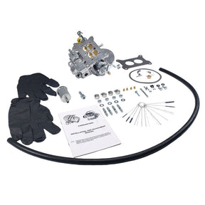 2 Barrels Carburetor 500 CFM 2BBL Manual Choke Fit For Holley FR-4412S - Machter