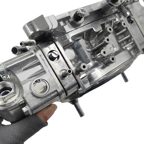 Carburetor For 4 Barrel Double Pumper Race 650 CFM Metal BR-67199 CAB-650 - Machter