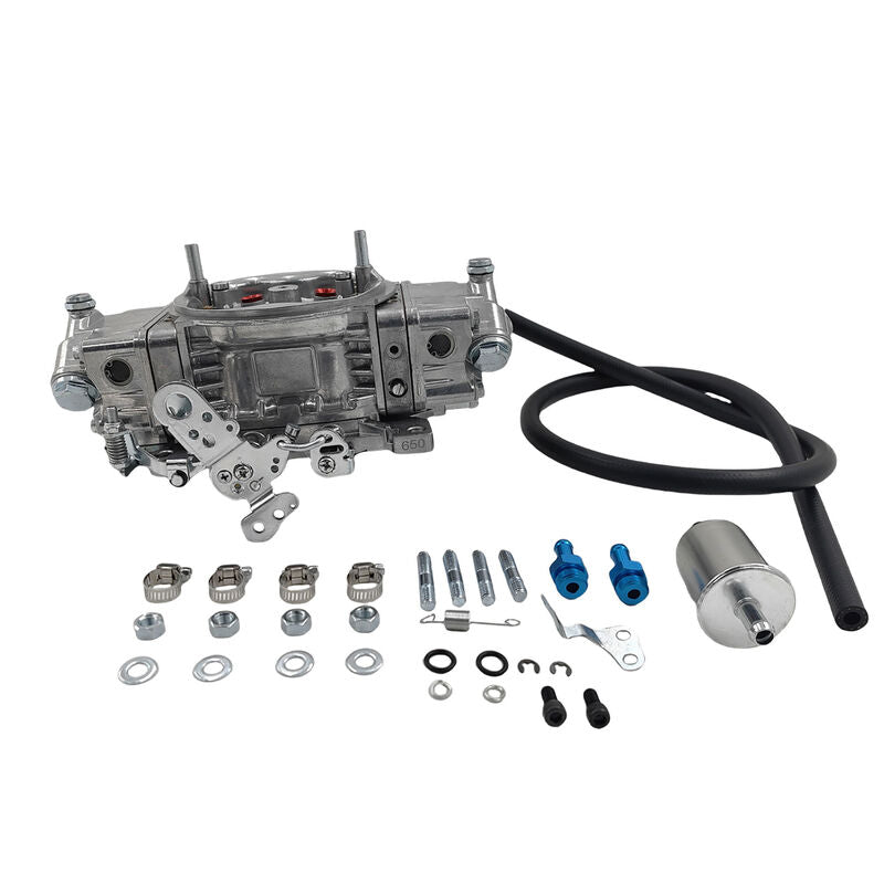Carburetor For 4 Barrel Double Pumper Race 650 CFM Metal BR-67199 - Machter