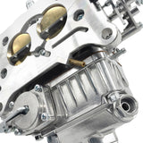 Carburetor 350 CFM for Holley 2300 Series 0-7448 2 Barrel Manual Choke Aluminum - Machter