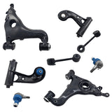 8 x Front Suspension Control Arm & Ball Joints Fit For Mercedes Benz W210 E250 E300 - Machter