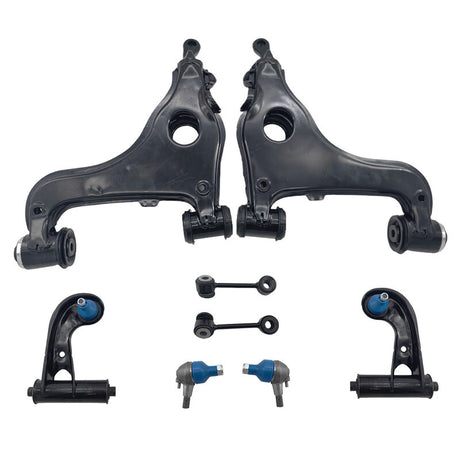 8 x Front Suspension Control Arm & Ball Joints Fit For Mercedes Benz W210 E250 E300 - Machter