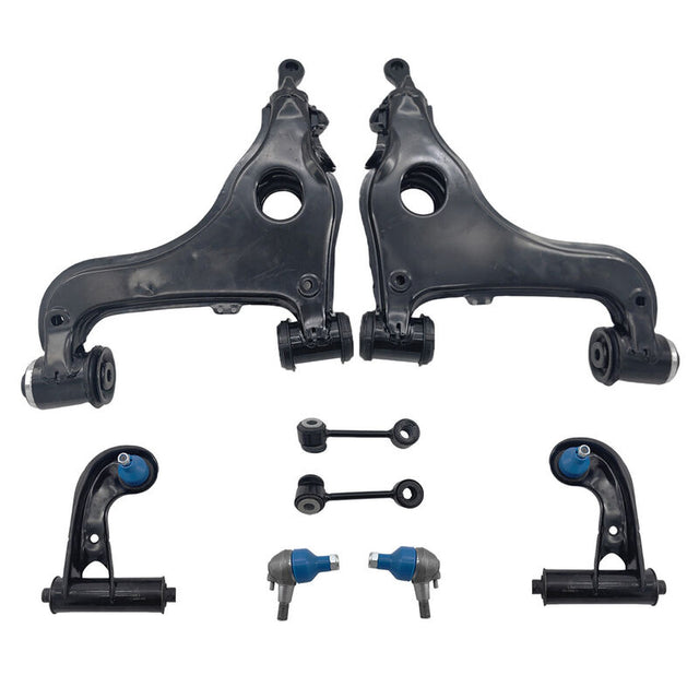 8 x Front Suspension Control Arm & Ball Joints Fit For Mercedes Benz W210 E250 E300 CAKIT-BEN001 - Machter