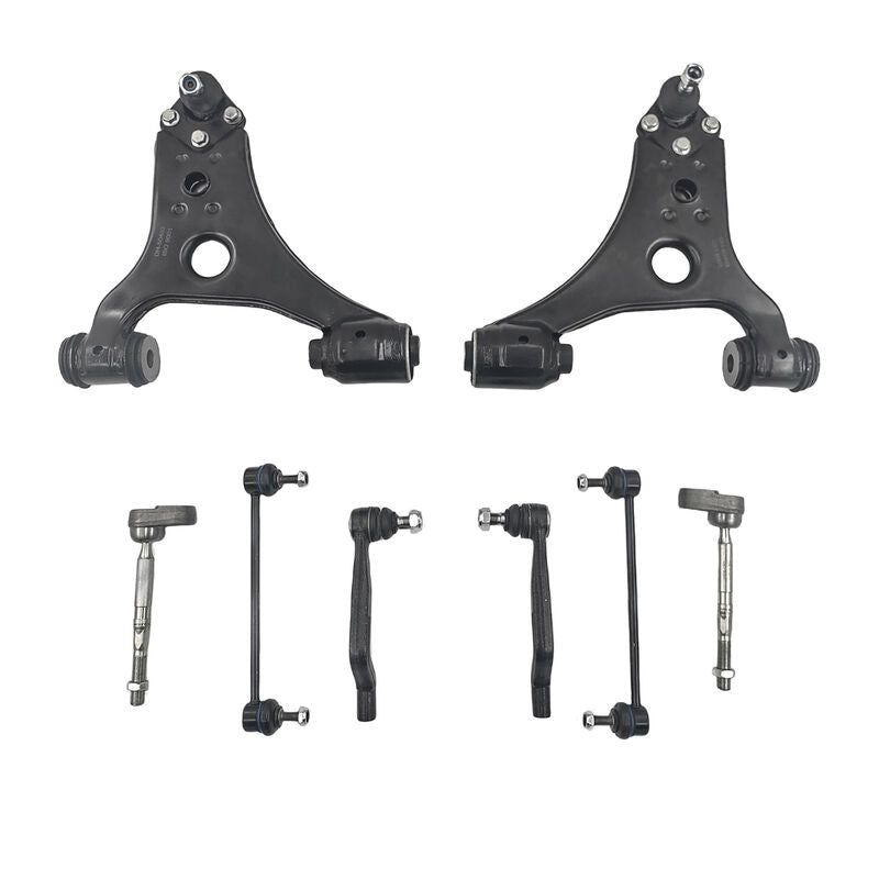 8 x Front Control Arms Kit Fit For Mercedes Benz W169 W245 A150 A170 B180 B200 2.0L 2004-2012 CAKIT-BEN002 - Machter