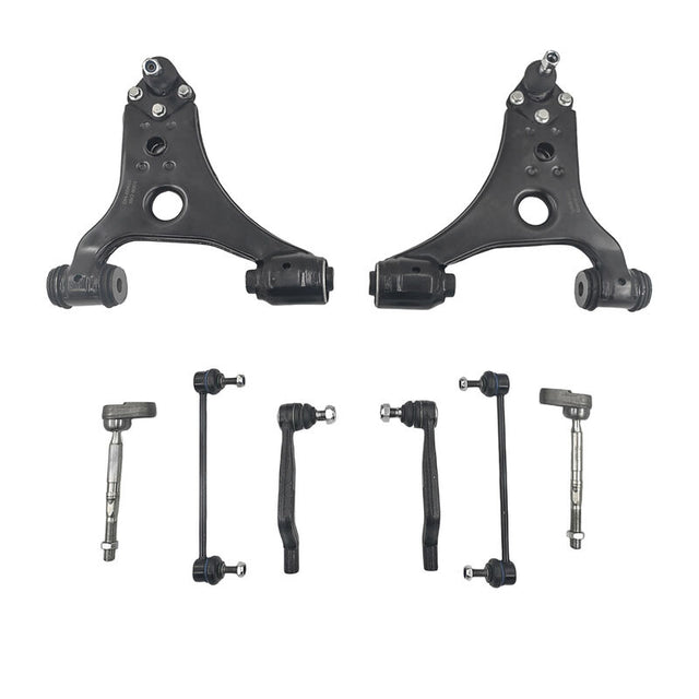 8 x Front Control Arms Kit Fit For Mercedes Benz W169 W245 A150 A170 B180 B200 2.0L 2004-2012 CAKIT-BEN002 - Machter