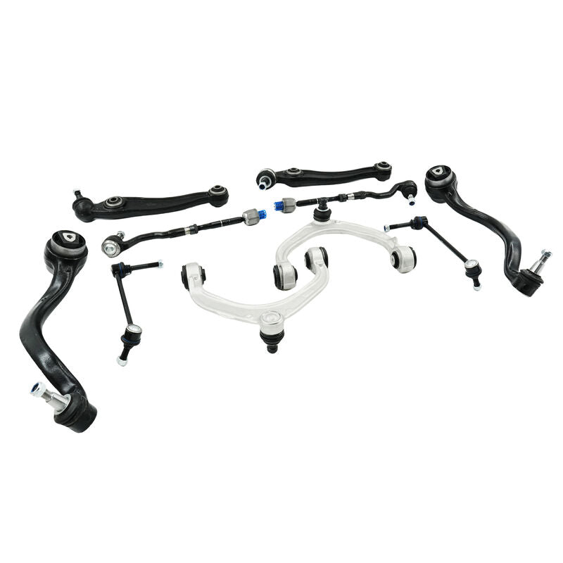 10 Pieces Front Upper Lower Control Arms Kit Fit For BMW X5 E70 X6 E71 E72 3.0L 4.4L 4.8L 2006-2014 - Machter