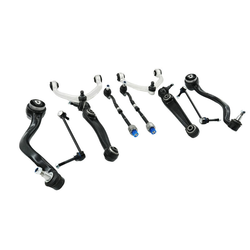 10 Pieces Front Upper Lower Control Arms Kit Fit For BMW X5 E70 X6 E71 E72 3.0L 4.4L 4.8L 2006-2014 - Machter