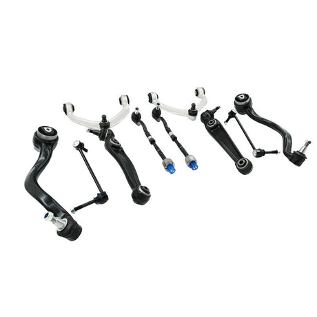 10 Pieces Front Upper Lower Control Arms Kit Fit For BMW X5 E70 X6 E71 E72 3.0L 4.4L 4.8L 2006-2014 - Machter