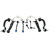 10 Pieces Front Upper Lower Control Arms Kit Fit For BMW X5 E70 X6 E71 E72 3.0L 4.4L 4.8L 2006-2014 - Machter