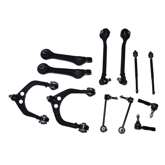 12 x Front Lower & Upper Control Arm Kits Fit For Chrysler 300 C LE LX 2004-2012 3.0L - Machter